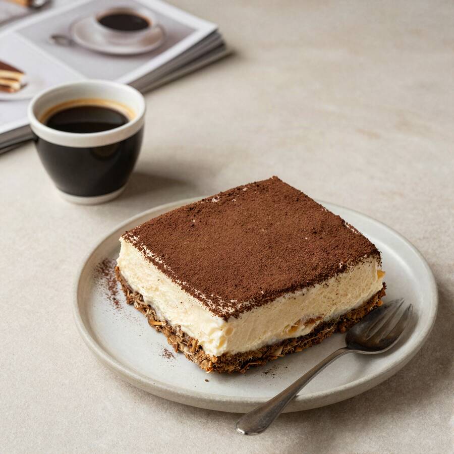 Tiramisu maison et café
